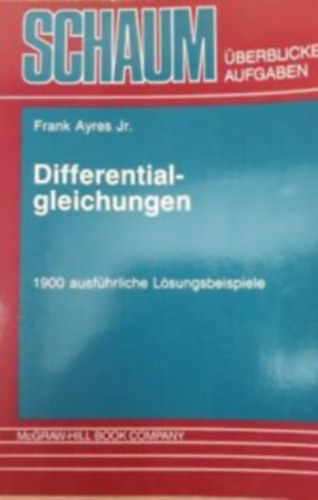 Frank Ayres Jr. - Differentialgleichungen