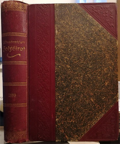 Karkecz Alajos (szerk.) - Hitsznoklati Folyirat - tizedik vfolyam 1898-1899