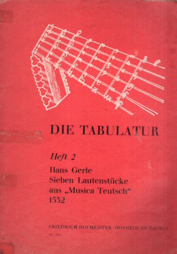 Die Tabulatur- nmet kotta ( Heft 2 )