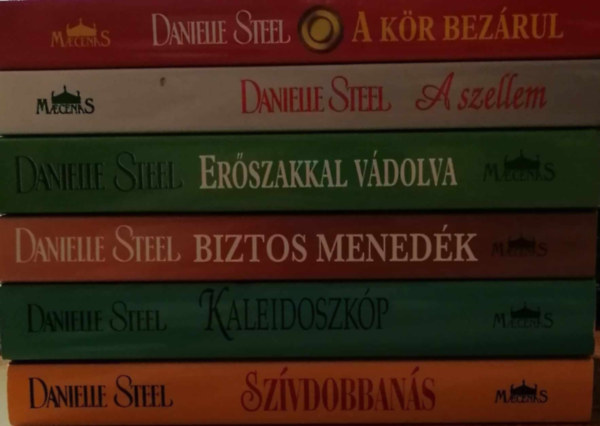 Danielle Steel - 6 db Danielle Steel romantikus ktet