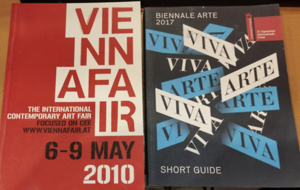 Viva Arte Viva - Biennale Arte 2017 + Messe Wien viennafair 6-9 may 2010 (2 k�tet)