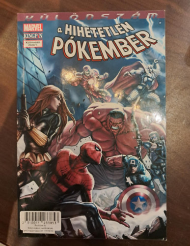 Dan Slott - A Hihetetlen Pkember - A Fld vge - Klnszm (2020/1.)