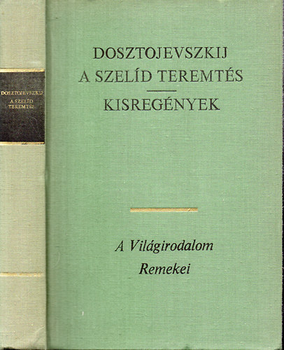 Fjodor Mihajlovics Dosztojevszkij - A szel�d teremt�s - Kisreg�nyek (Feljegyz�sek az eg�rlyukb�l - A j�t�kos - �r�k f�rj)