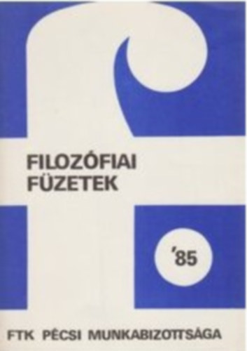 Filozfiai Fzetek '85