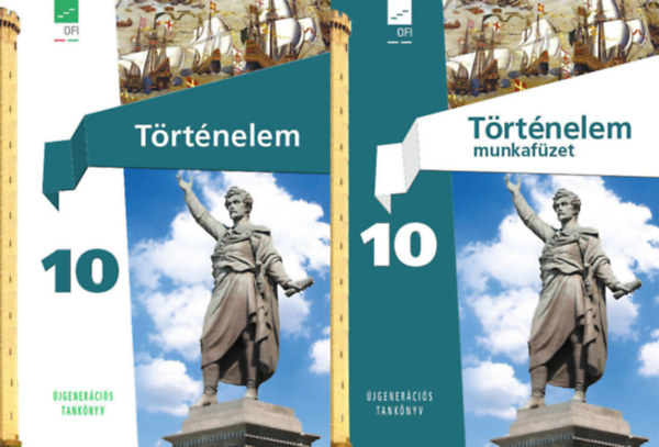Borhegyi P�ter - T�rt�nelem 10. (OFI) -FI-504011001/1 + T�rt�nelem munkaf�zet 10 (OFI)  -FI-504011002/1 ( 2 k�tet )
