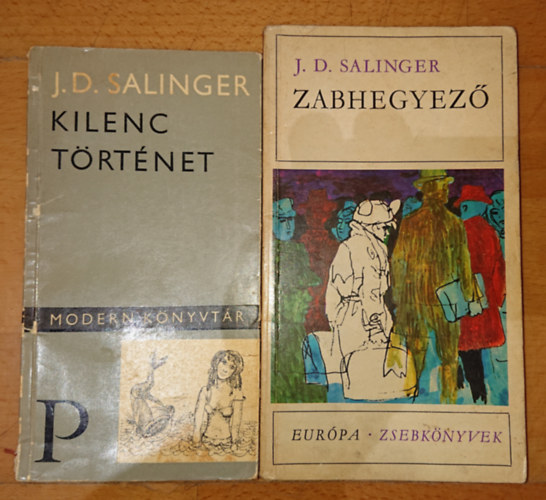 J. D. Salinger - 2 knyv Salingertl: Zabhegyez + Kilenc trtnet