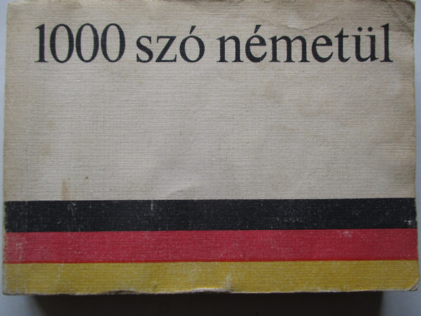 Szirmai-Verbnyi-Krammer - 1000 sz nmetl