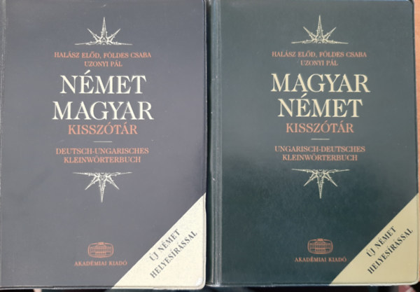 Halsz Eld - Magyar-Nmet sztr + Nmet-Magyar sztr