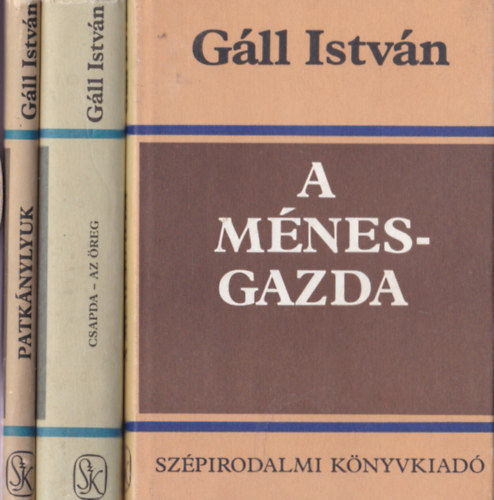 G�ll Istv�n m�vei 3db. k�nyv:A m�nesgazda + Csapda + Az �reg + Patk�nylyuk