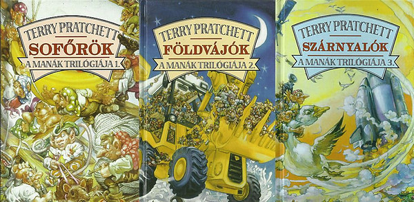 Terry Pratchett - A mank trilgija I-III. (Sofrk - Fldvjk - Szrnyalk)