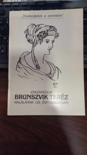 vegesn dr. Hornyk Mria - Emlkmsor Brunszvik Terz hallnak 125. vforduljn