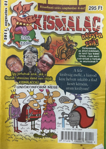 Kismalac 208. szám - 2014. augusztus 21.