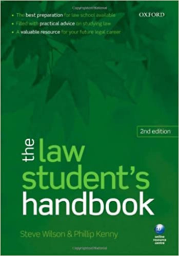 The law student's handbook ( A joghallgató kézikönyve) ANGOL NYELVEN