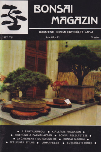 Bonsai magazin - 1987. Tl 3. szm
