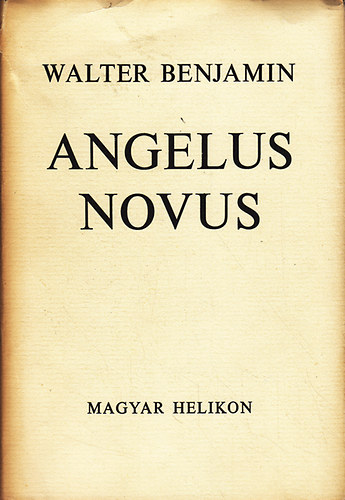 Walter Benjamin - Angelus novus