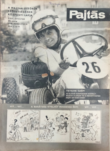 Vasv�ri Ferenc  (szerk.) - Pajt�s XXIII. �vfolyam 31. sz�m (1968)