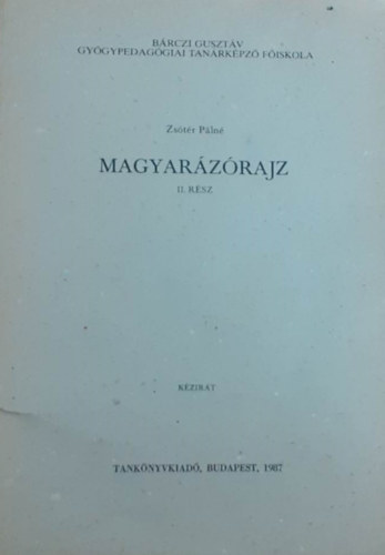 Zstr Pln - Magyarzrajz II. rsz