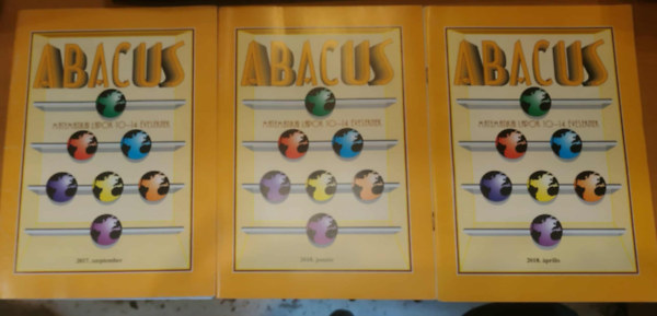 Magyar Zsolt - 3 db Abacus - matematikai lapok 10-14 �veseknek (2017. szeptember + 2018. janu�r + 2018. �prilis)
