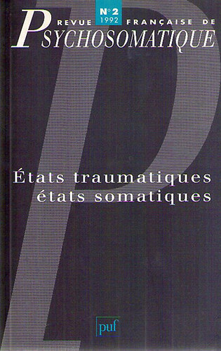 Revue Francaise de Psyhosomatique 1992/2
