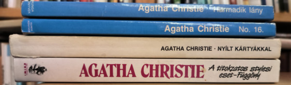 Agatha Christie - 4 db Agatha Christie regny