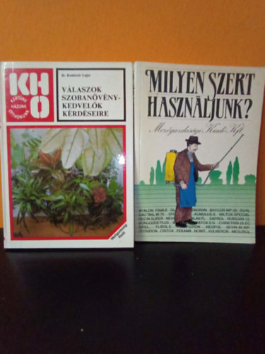 Biber-T�th-Dimitrievits, Dr. Komisz�r Lajos - 2 db. m� a kertgondoz�s, kert�p�t�s vil�g�b�l: Milyen szert haszn�ljunk? V�laszok szoban�v�ny-kedvel�k k�rd�seire