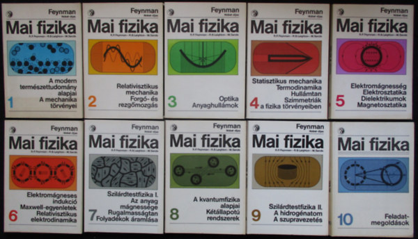 Feynman-Leighton-Sands - Mai fizika 1-10. (teljes sorozat)