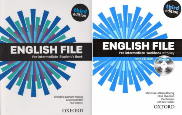 Clive Oxenden - Christina Latham-Koenig - Brian Brennan - English File Third Edition Pre-intermediate Student's Book + Workbook with key + 2 CD