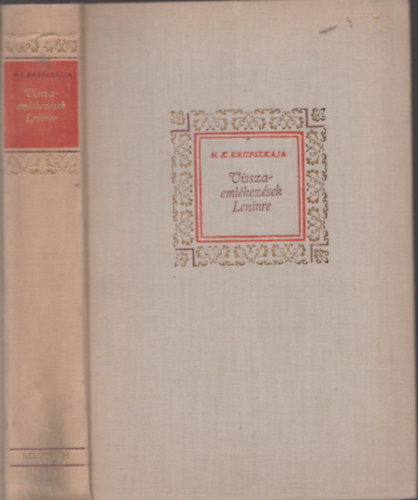 N.K. Krupszkaja - Visszaeml�kez�sek Leninre