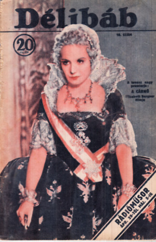 Tolnai Sndor (szerk.) - Dlibb (Sznhzi hetilap) - 1934. prilis 28. (18. szm)