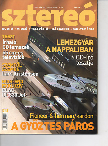 SZTERE - 2001. mrcius, VIII. vf. 3. szm