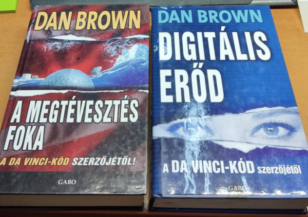 Dan Brown - A megtveszts foka + Digitlis erd