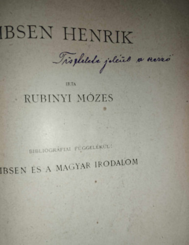 Rubinyi Mzes - Ibsen Henrik