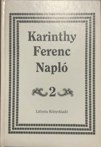 Karinthy Ferenc - Napl 2