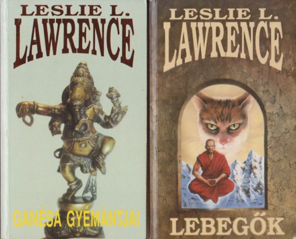 Leslie L. Lawrence - Ganésa gyémántjai + Lebegők (2 db regény)