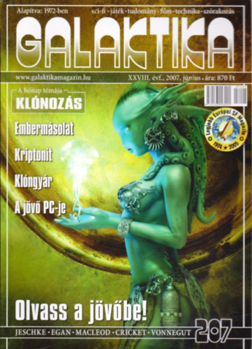 Burger Istvn  (fszerk.) - Galaktika 207. (XXVIII. vf., 2007. jnius)