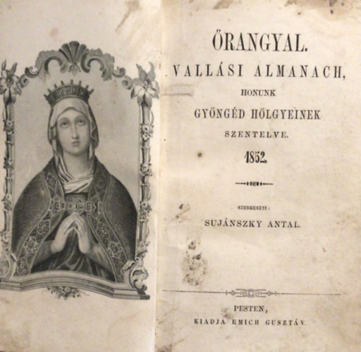 szerk: Sulynszky Antal - rangyal,vallsi almanach