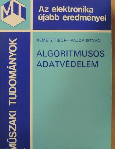 Vajda Istvn; Nemetz Dr. - Algoritmusos adatvdelem