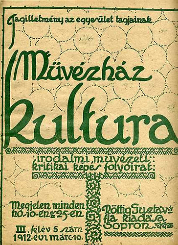 Mvszhz Kultura III. flv 5. szm (irod., mvszeti, kritikai kpes fi.)