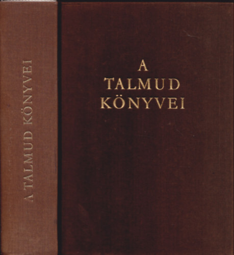 IKVA k�nyvkiad� Kft. - A Talmud k�nyvei