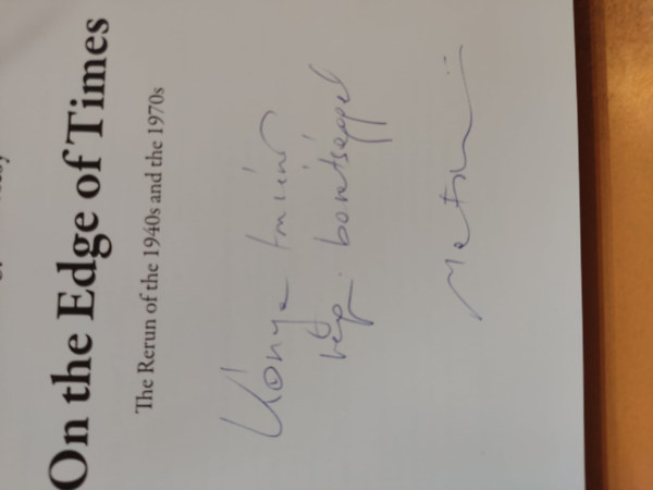 Matolcsy Gy�rgy - On the Edge of Times