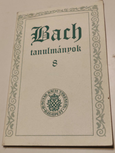 ismeretlen - Bach tanulmányok 8