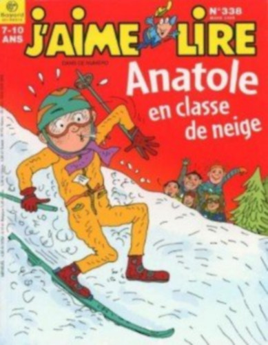 Anatole en classe de neige