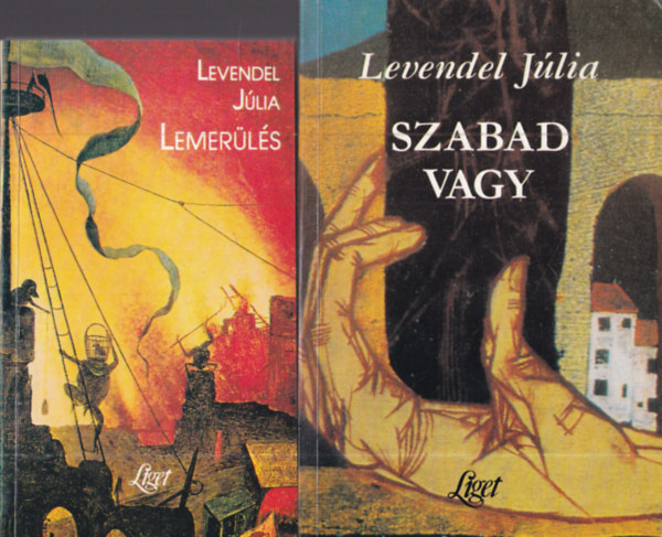 Levendel J�lia - 2 db. kort�rs reg�ny: Szabad vagy + Lemer�l�s (dedik�lt)