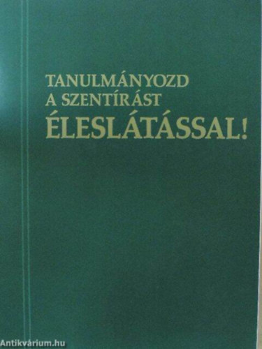 Druck & Verlag Von Breitkopf - Tanulm�nyozd a szent�r�st �lesl�t�ssal I.k�tet
