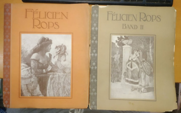 Rudolf Klein Gustave Kahn - Flicien Rops + Flicien Rops Band II