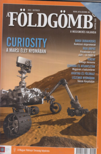 Dr. Nagy Bal�zs  (f�szerk.) - A F�ldg�mb - A Magyar F�ldrajzi T�rsas�g foly�irata (2012. okt�ber)