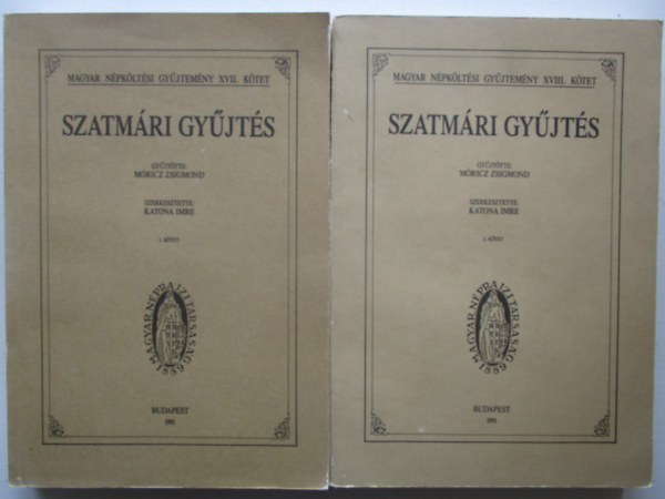 Mricz Zsigmond  (szerk.) - Szatmri gyjts I-II.