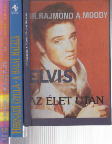 Herndi Gyula, Thorwald Dethlefsen Raymond A. Moody - 3 db. ezoterikus ktet (Elvis az let utn + A hall halla + let az let utn)