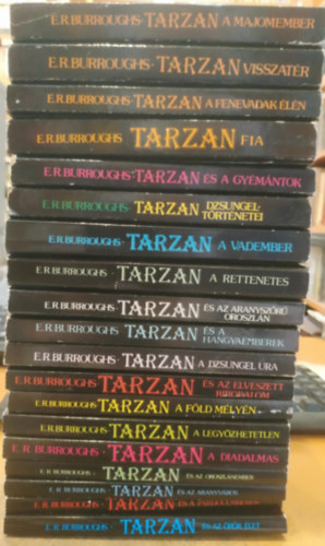 Edgar Rice Borroughs - 19 db Tarzan