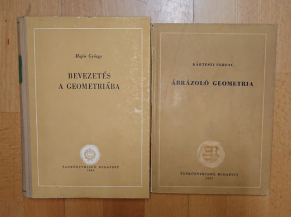 Haj�s Gy�rgy K�rteszi Ferenc - 2 geometri�val fodlalkoz� alapm�: Bevezet�s a geometri�ba, �br�zol� geometria